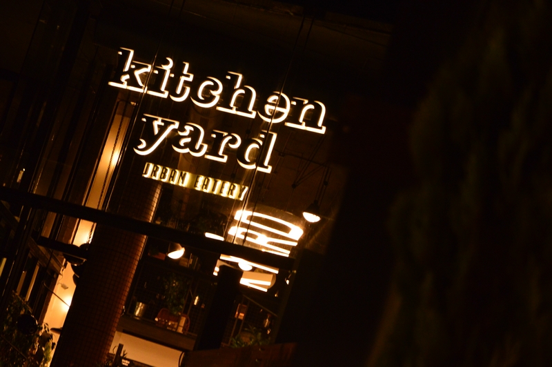 Kitchen Yard on Saturday Night
